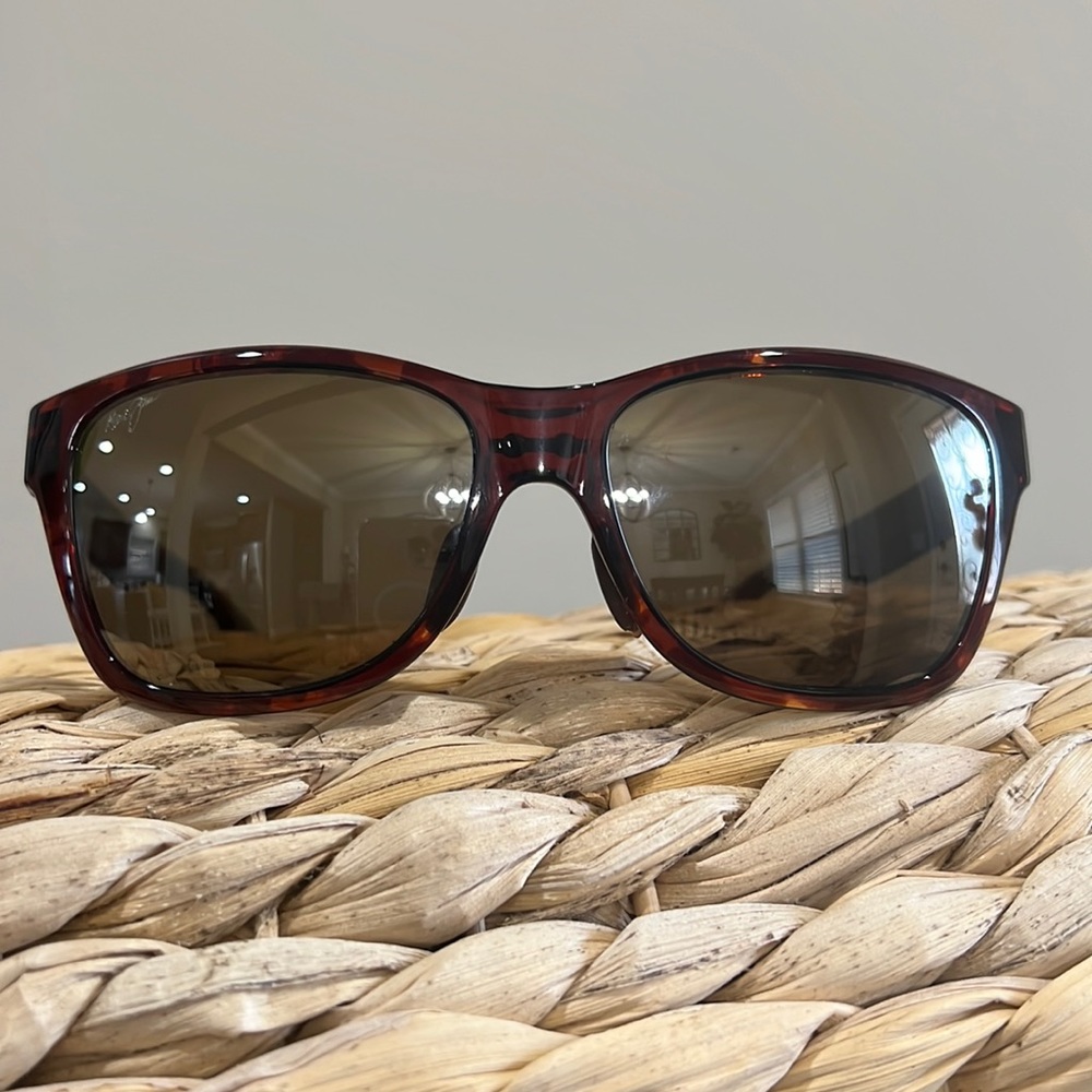 MAUI JIM Sunglasses RoadTrip Lightweight Tortoise/Bronze Polarized•case included